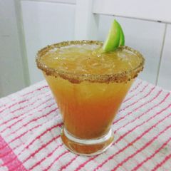 A picture of Prickly Pear Margarita.