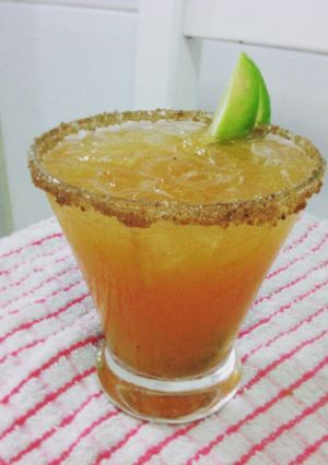 A picture of Prickly Pear Margarita.