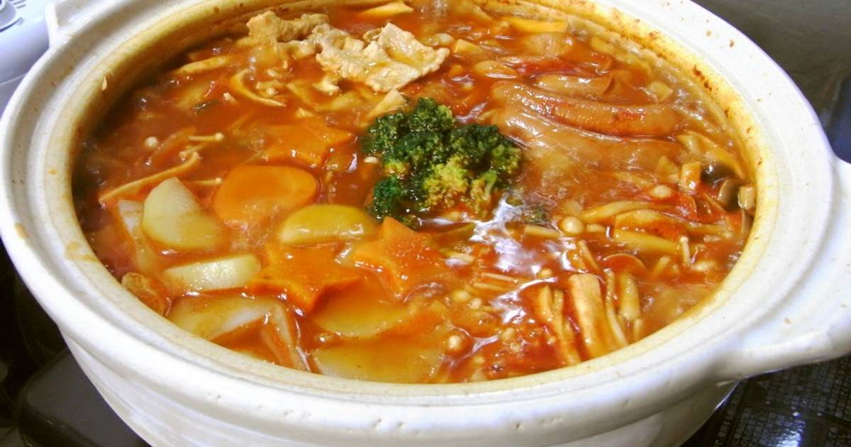 Easy and Light Tomato Hot Pot Recipe by cookpad.japan - Cookpad