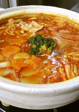 A picture of Easy and Light Tomato Hot Pot.