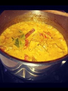 A picture of Spicey Chicken Curry.