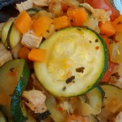 A picture of Soy inspired chicken skillet.