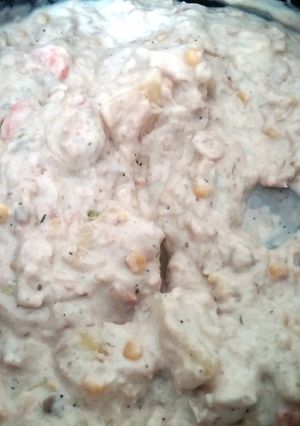 A picture of Seafood Chowdah.