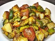 A picture of roasted red potatoes
