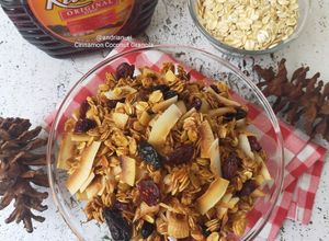 Foto resep Cinnamon Coconut Maple Granola