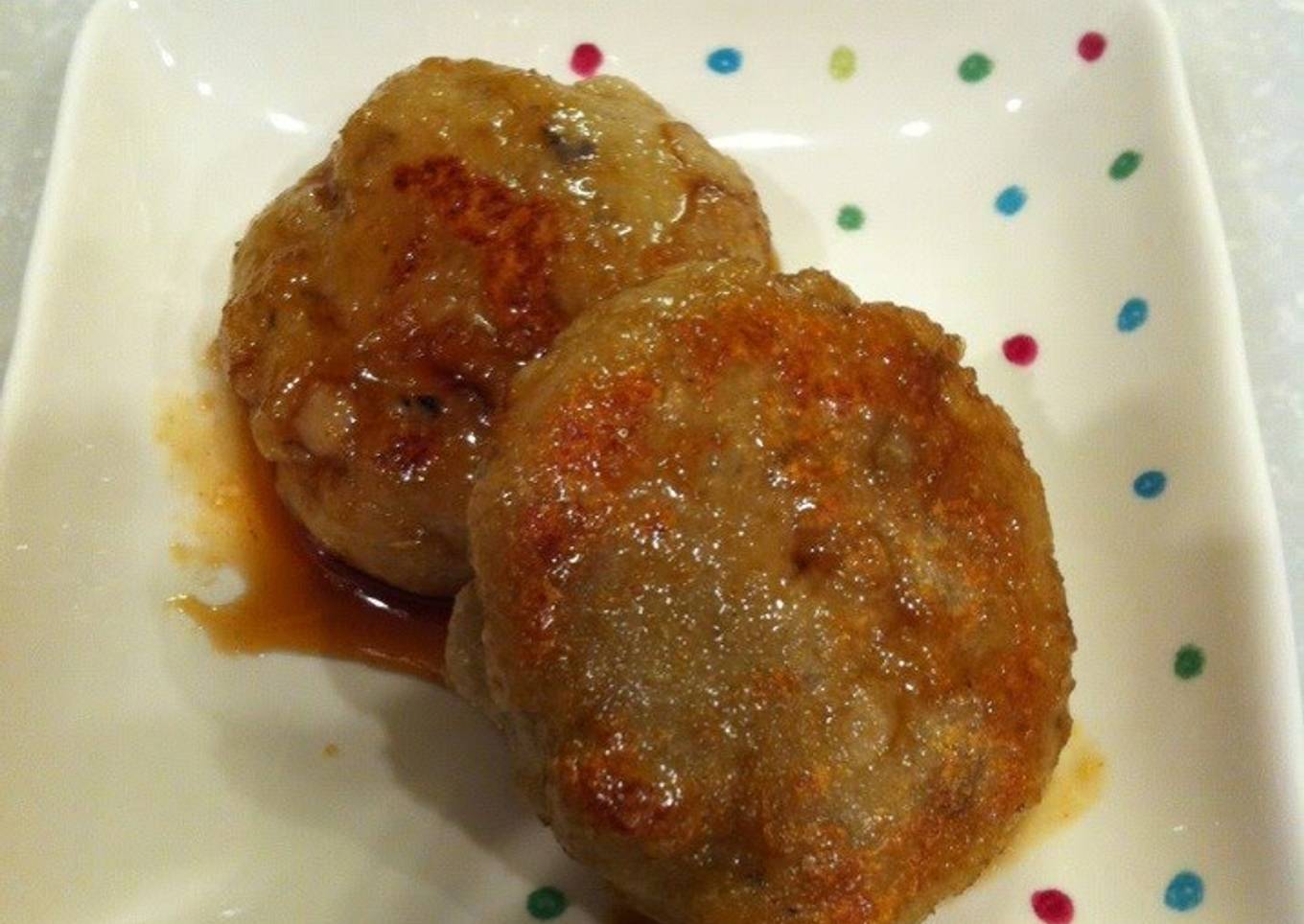 Okara Lotus Root Mochi (Thrifty Recipe)