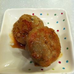 A picture of Okara Lotus Root Mochi (Thrifty Recipe).