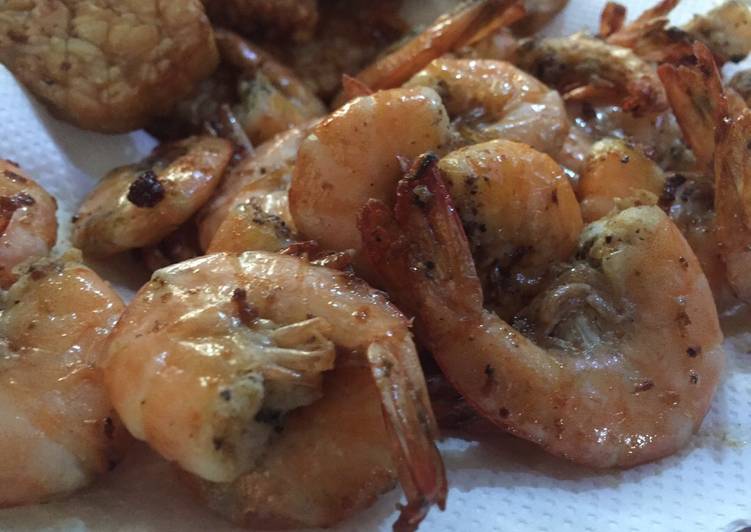 Resep Udang Goreng Bawang Putih Anti Gagal