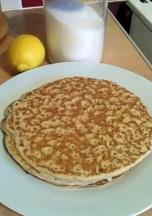 A picture of Vickys Thin Pancakes/Crepes, Gluten, Dairy, Egg & Soy-Free.