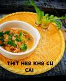Thịt heo kho củ cải