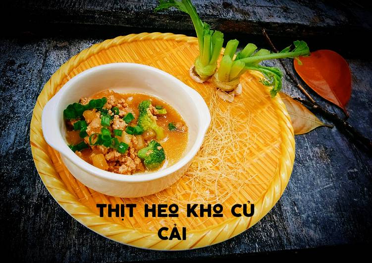 Recipe of Homemade Thịt heo kho củ cải