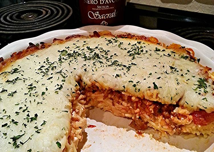 Simple Way to Make Award-winning Sicilian Spaghetti Bake