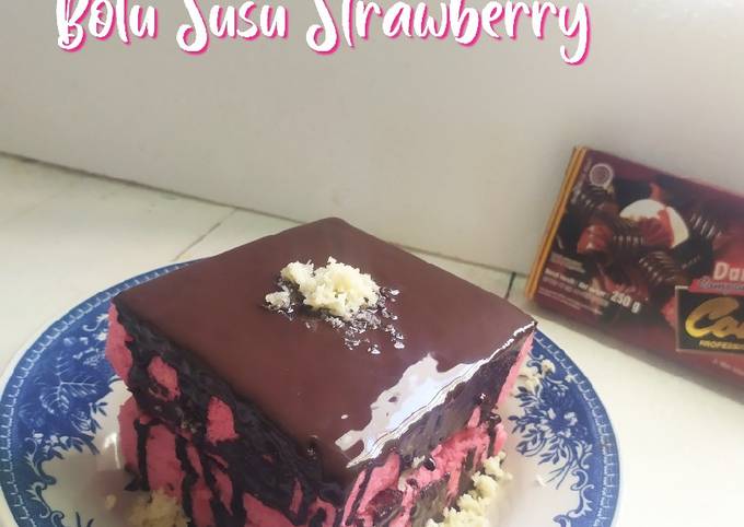 Bolu Susu Strawberry