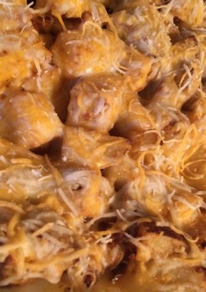 A picture of Cheesy Taco Taters.