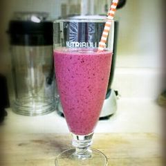 A picture of Berry Blast Breakfast Smoothie.