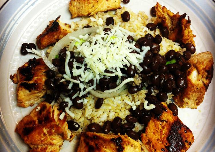 Steps to Prepare Any-night-of-the-week Pollo Y Frijoles Con Arroz