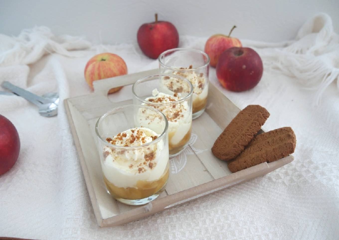 Verrine façon tatin