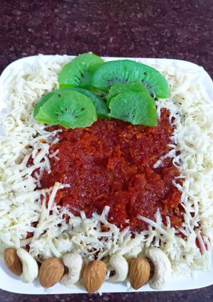 A picture of Gajar halwa.