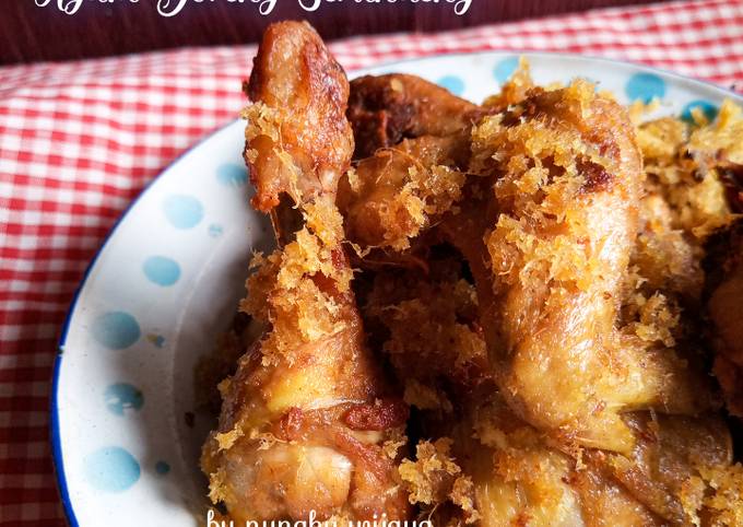 Ini dia! Bagaimana cara memasak Ayam Goreng Serundeng yang nagih banget