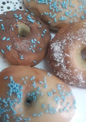 Una foto de Donas económicas. al horno o fritas