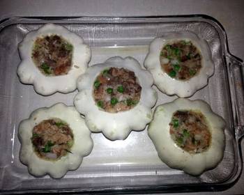 Easy Recipe Stuffed Patty Squash Home Style