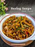 Kering Tempe Daun Jeruk