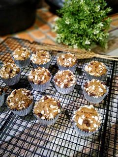 Foto resep Banana muffin(no mixer)