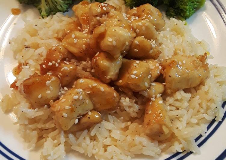 Easiest Way to Prepare Super Quick Homemade Easy Orange Chicken