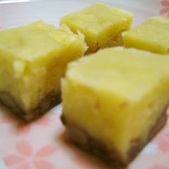 A picture of Adzuki and Sweet Potato Yokan.