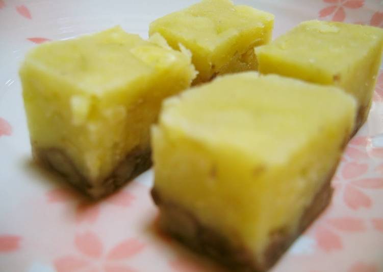 Recipe of Quick Adzuki and Sweet Potato Yokan