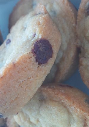 A picture of Vanilla Chocolate Chip Cookies Simple.