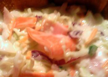 How to Cook Delicious CrabN Cole Slaw