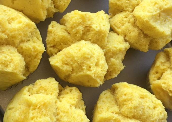 Ternyata ini loh! Resep praktis membuat Bolu kukus mekar labu kuning dijamin sesuai selera