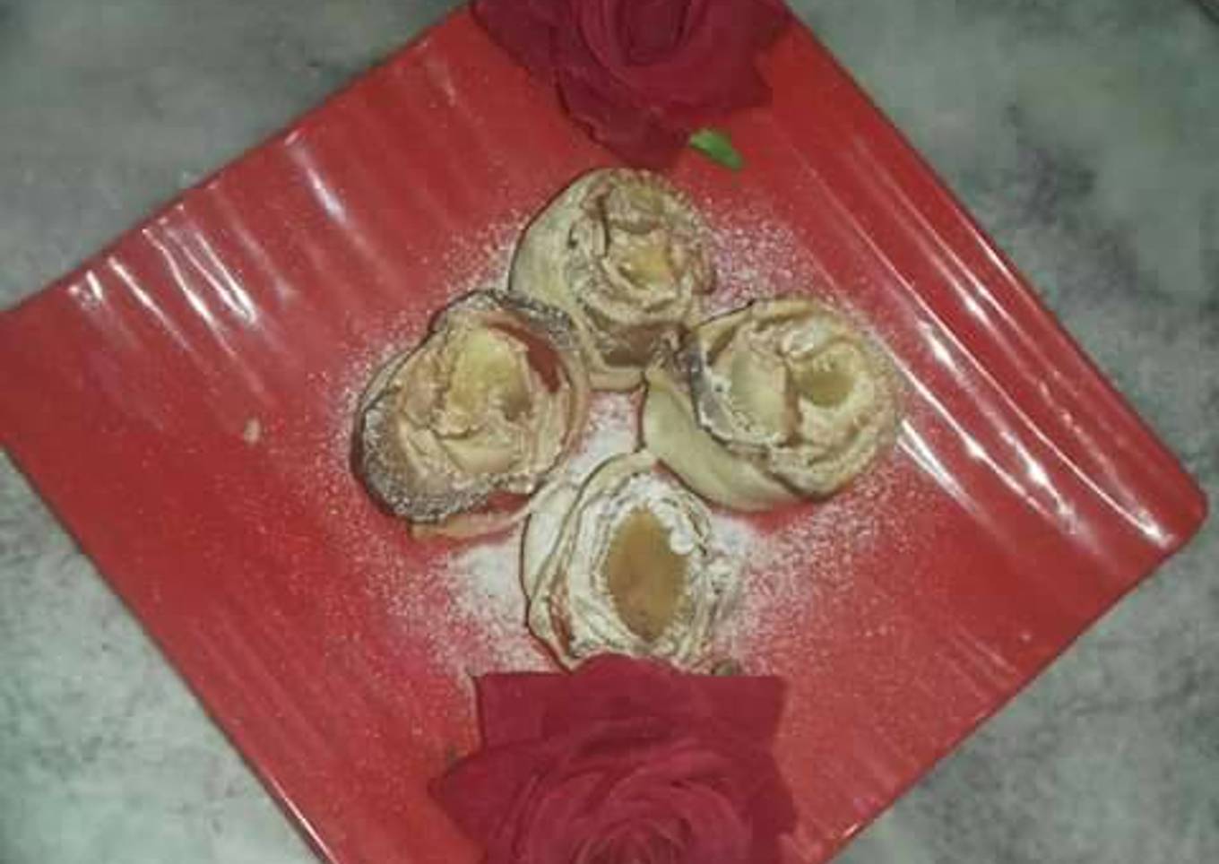 Apple rose flower