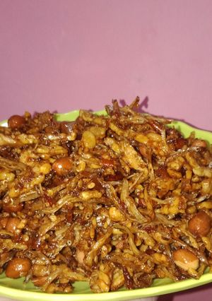 Foto resep Kering tempe, kacang dan teri