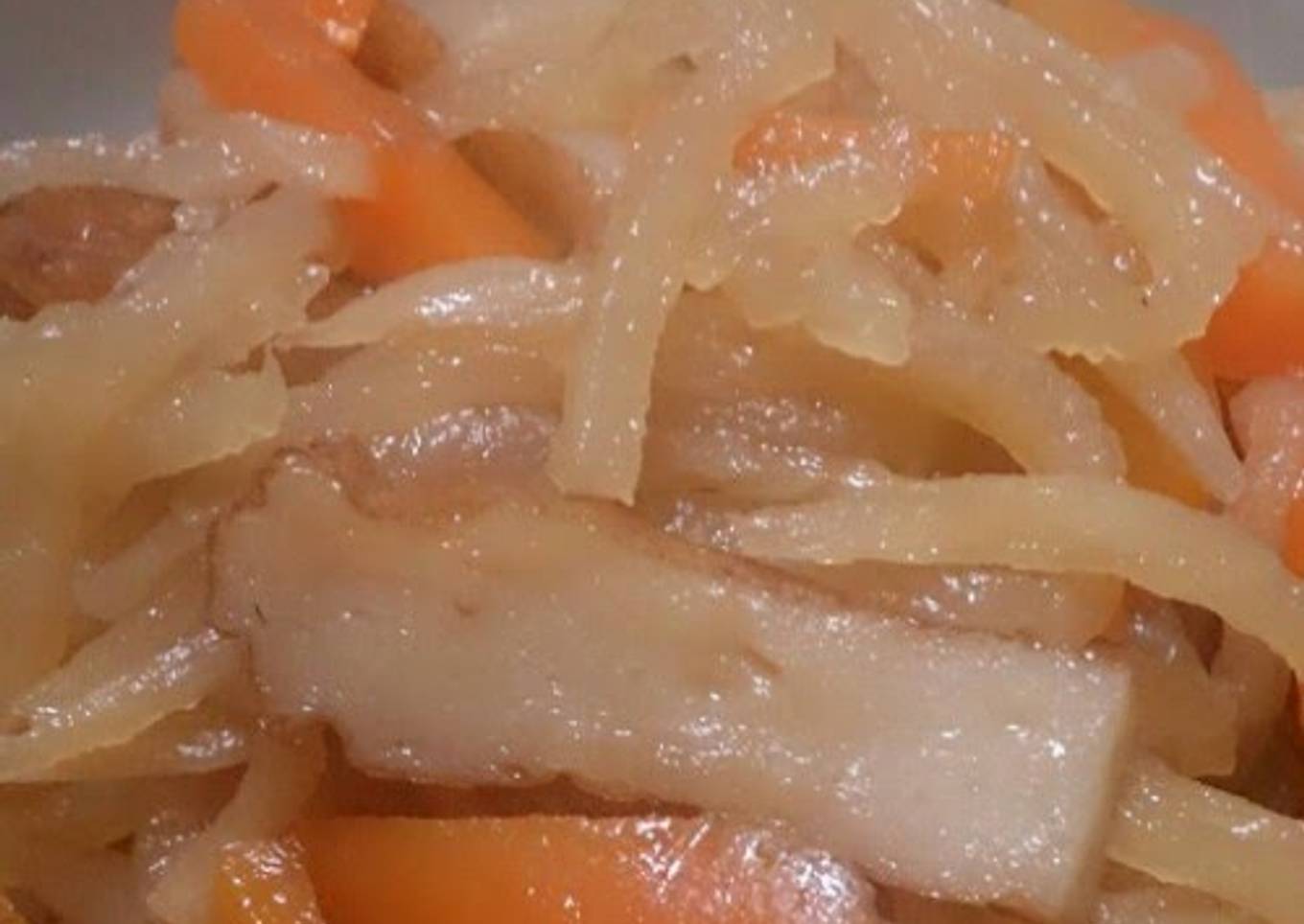 Simmered Kiriboshi Daikon