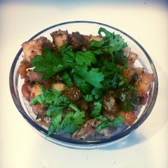 A picture of Spicy sautéed conch.