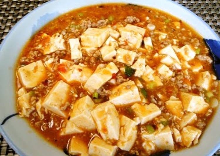 Recipe: Appetizing Seriously Good Mapo Tofu