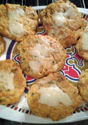 A picture of Baked Salmon Patties.