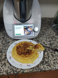 Una foto de Tortilla de patatas en Thermomix 6