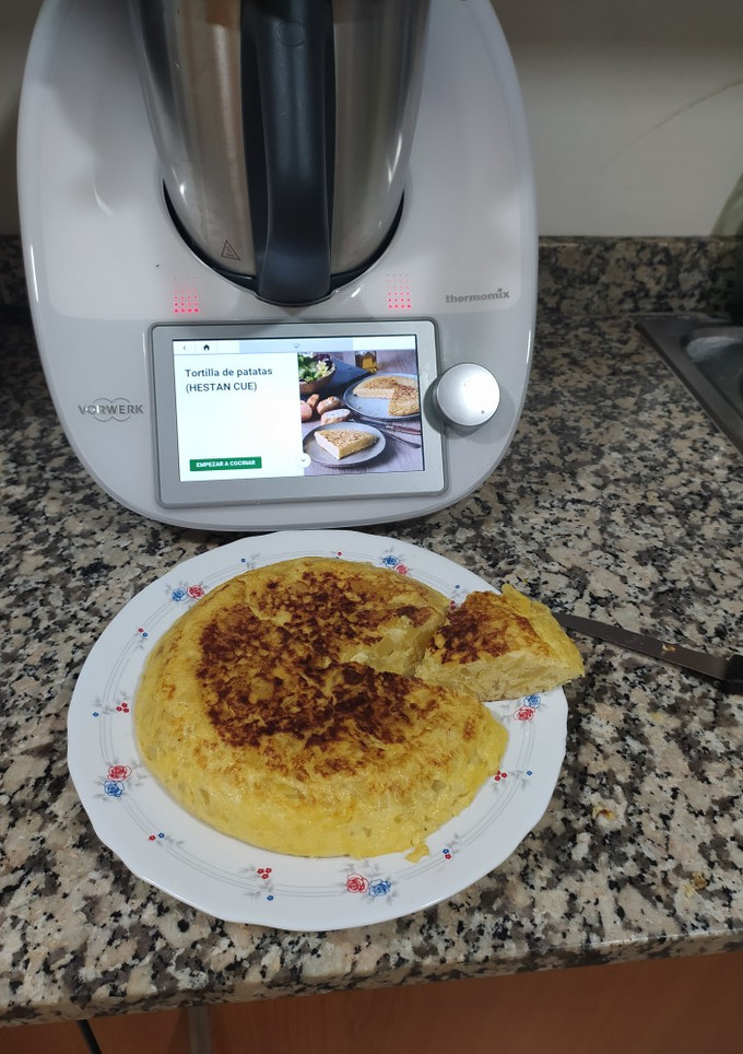 Una foto de Tortilla de patatas en Thermomix 6