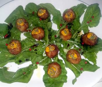 Popular Recipe Zucchinni flower and goat cheese balls Savory Delicious