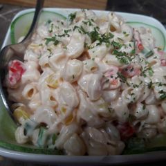 A picture of Mayo macaroni.