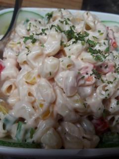 A picture of Mayo macaroni.