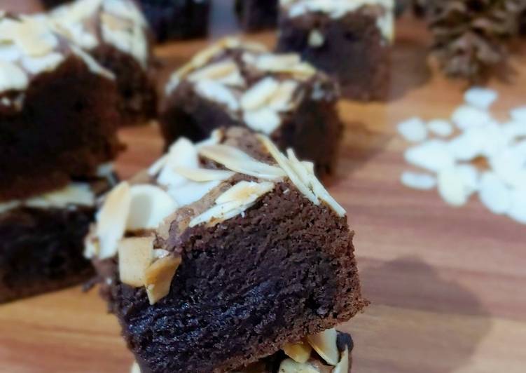 Brownies almond