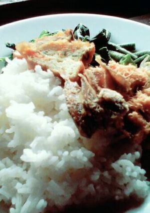 Foto resep nasi urap jawa timur'an 🍛