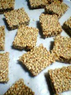 A picture of An Easy Snack: Sesame Crackers.