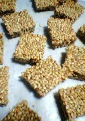 A picture of An Easy Snack: Sesame Crackers.