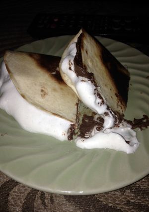 A picture of Smore Taco.