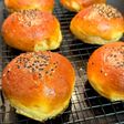 Pan de hamburguesa brioche en Airfryer